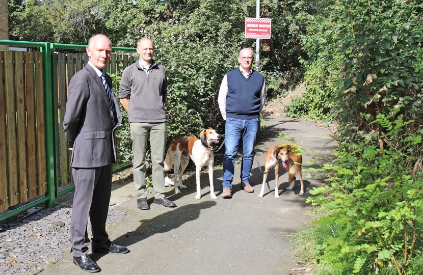 Darryl-Preston,-Andrew-Willey-and-Councillor-Andy-Coles-in-Fletton-and-Woodston-Ward-–-burnt-flats---8-9-20