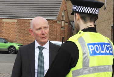 Darryl Preston – the Police and Crime Commissioner for Cambridgeshire and Peterborough.